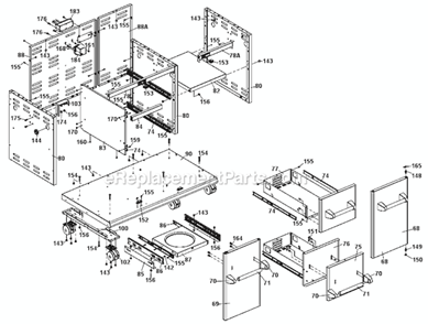 Page C Diagram and Parts List for 9976-44  Broil King Grill